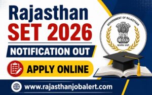 Rajasthan SET 2026